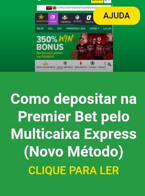 Como depositar na PremierBet