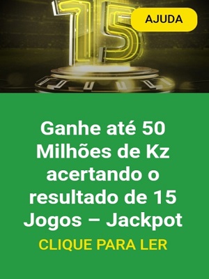  Ganhe ate 50 Milhoes de Kz acertando o resultado